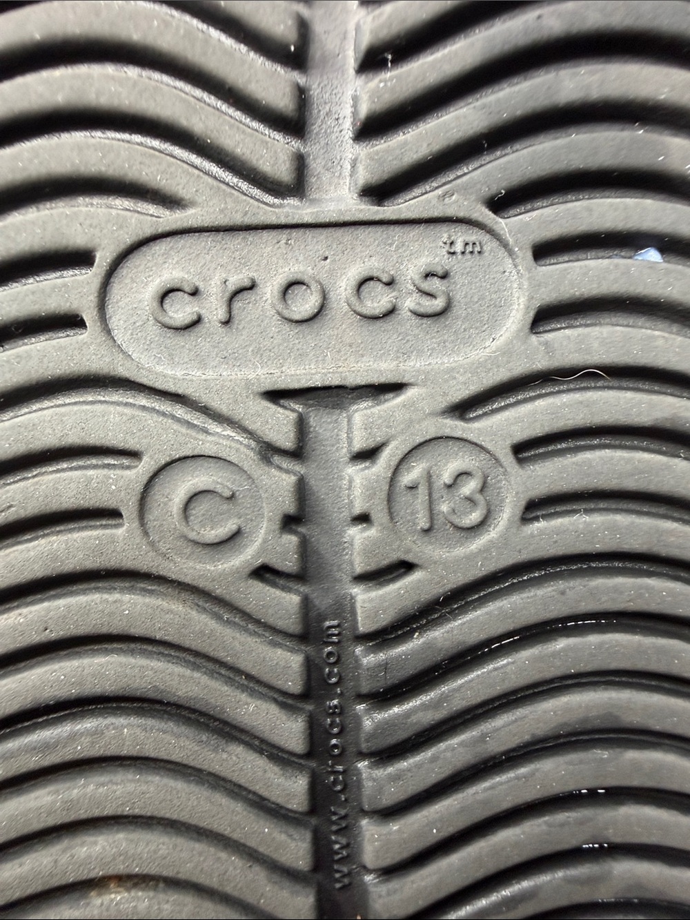 Crocs Kids Black Clog Shoes with Fun Charms Sz C 13 - Picture 7 of 7